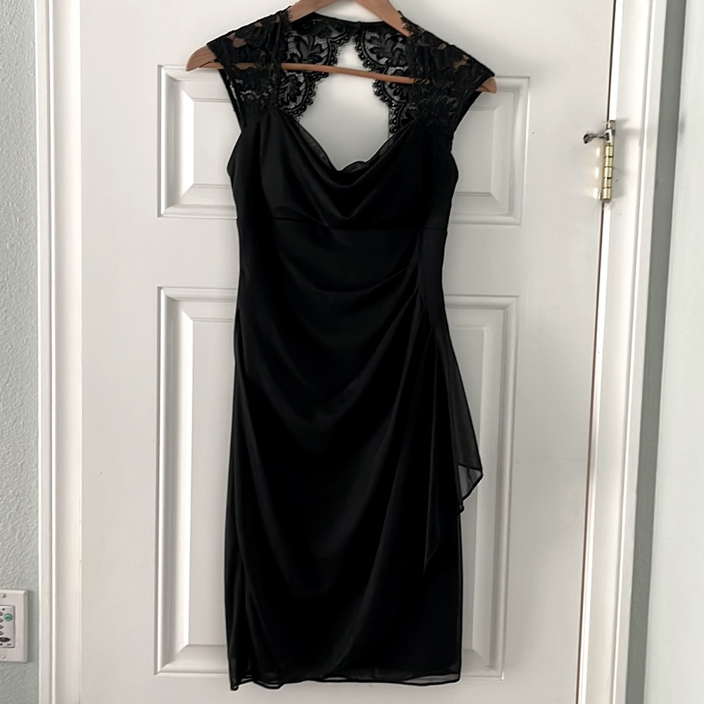 Little black dress by XSCAPE, size 2.